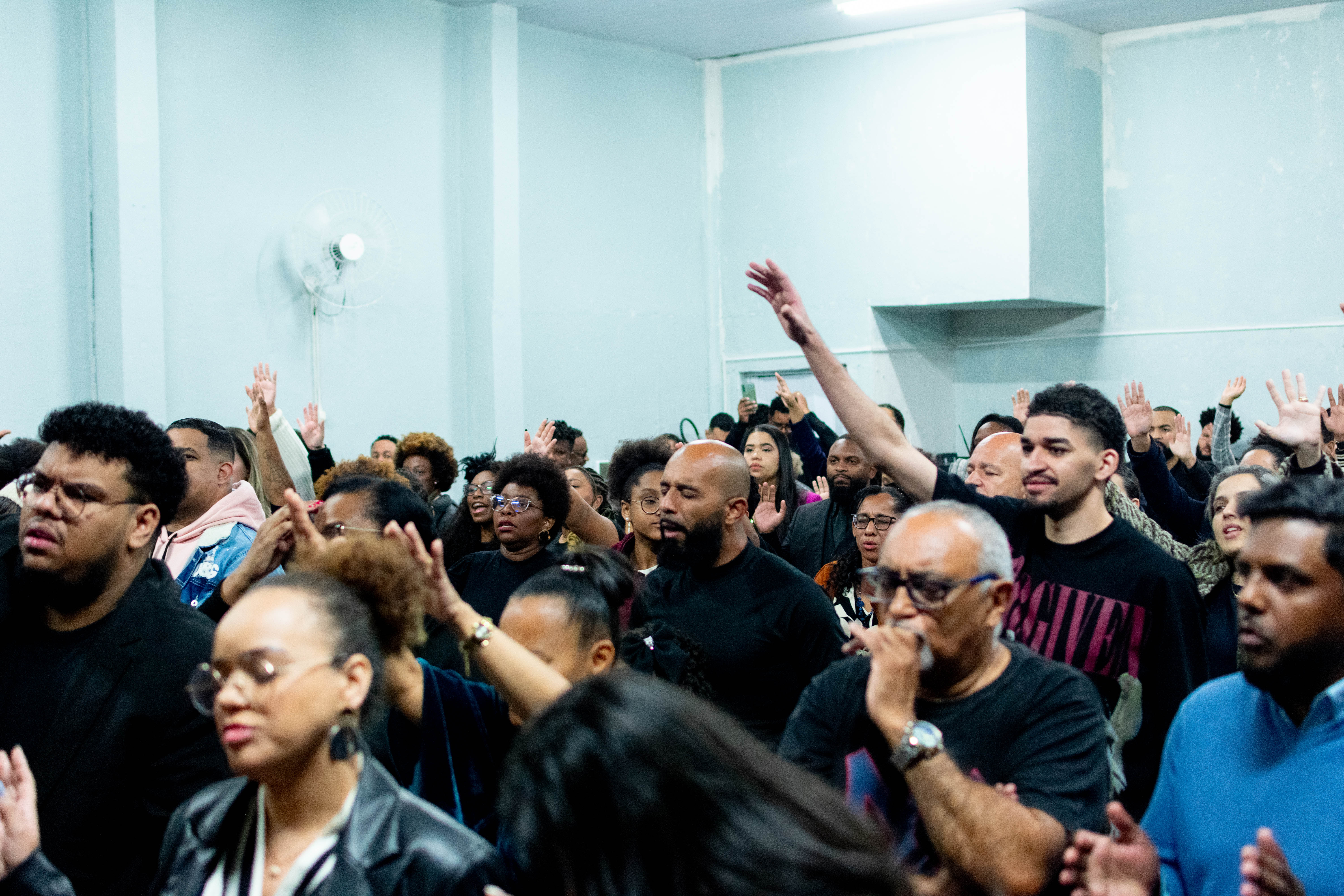 Congregação em adoração